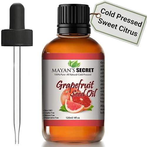 Mayan's Secret Mayans Secret 100 Pure Grapefruit Seed Oil Premium QualityUndilutedRefined Cold Pressed4 fl oz Glass Jar - Image 5