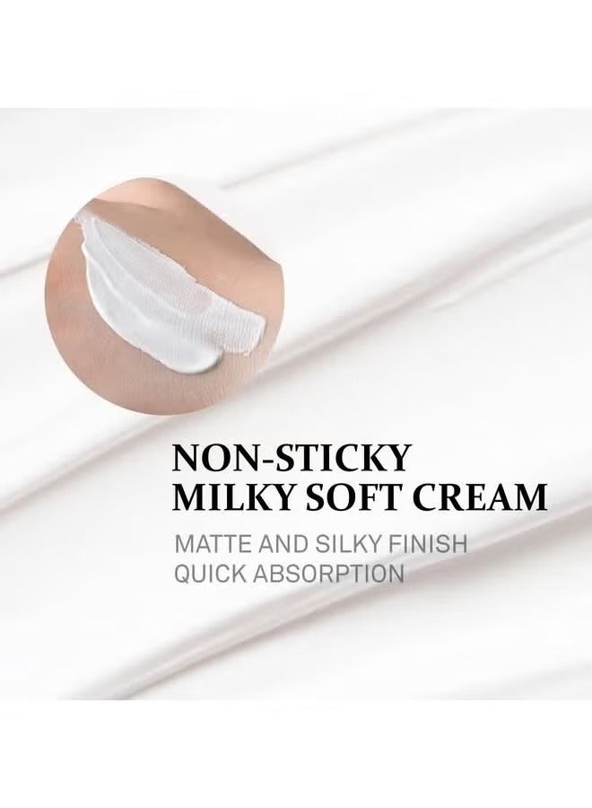 COSNORI Whitening Dress Toneup Cream Skin Radiance Face Moisturizer 24Hr Lasting Hydrating & Sebum Control Face And Body Vegan No Animal Tested Uneven Hyperpigmentation 1.69 Oz - Image 5