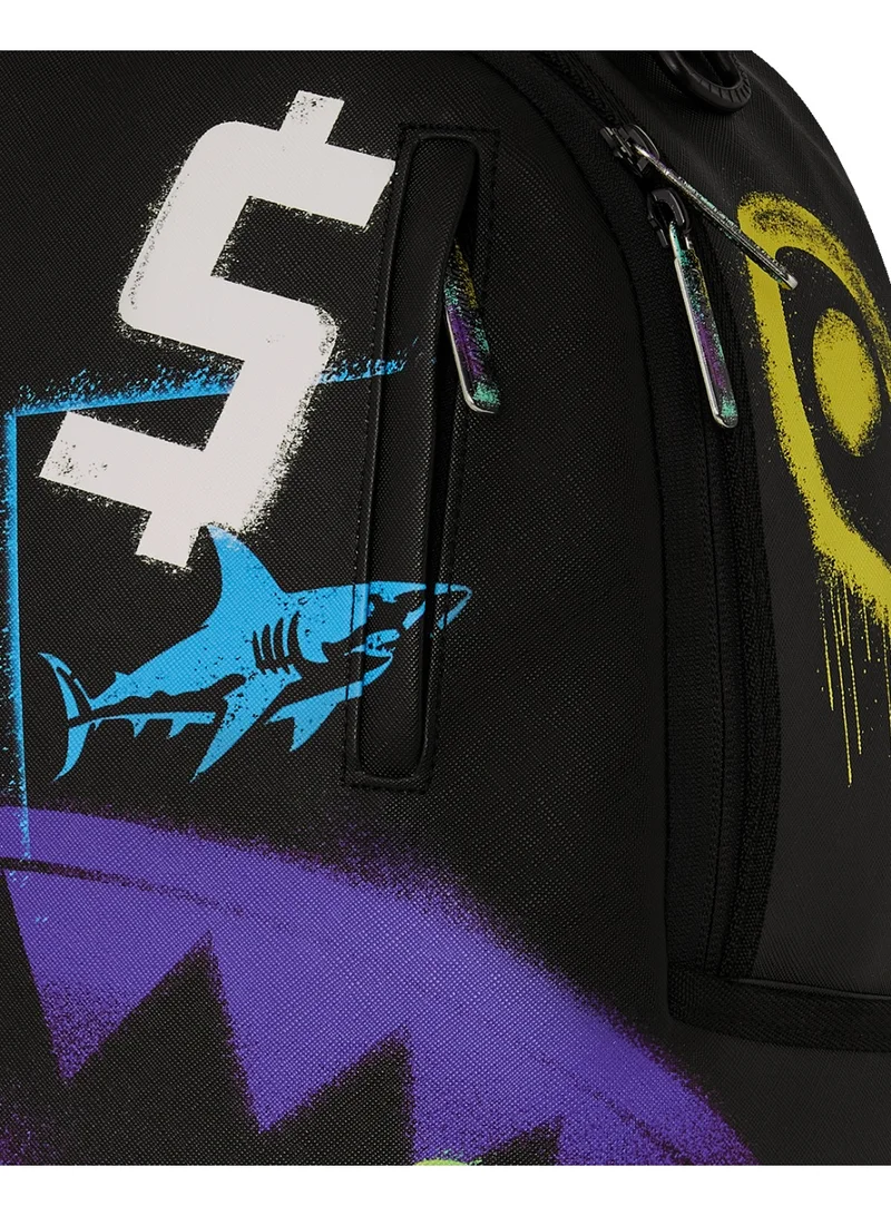 سبراي جراوند شنطة ظهر SHARK CENTRAL STENCILS BLACK DLXSV