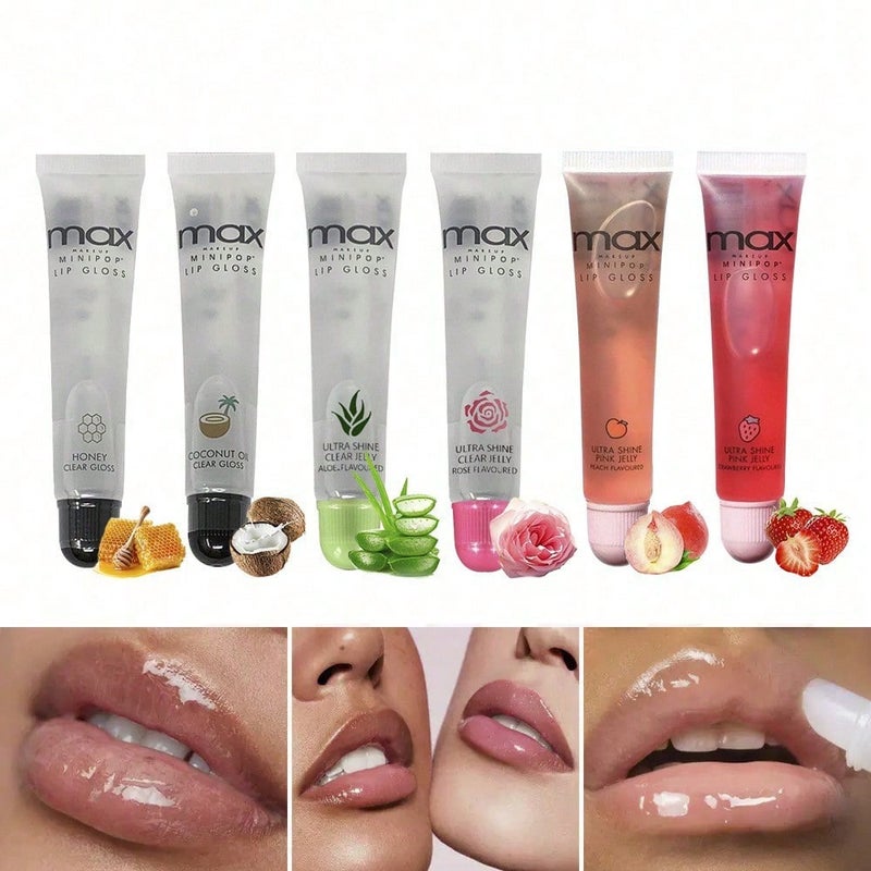 1Pc Fruit Lip Oil, Mirror Moisturizing Lip Balm - Image 5
