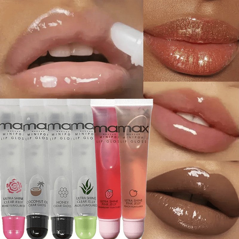 1Pc Fruit Lip Oil, Mirror Moisturizing Lip Balm - Image 2