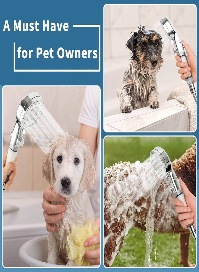 Klleyna Filter Dog Shower-Attachment for Bathtub-Faucet - ON/OFF Shower Head Attaches to Tub Spout, Pet Wash Hose Sink Sprayer (5 Adapters), Bathroom Kitchen Tap Extension for Hair Washing & Baby Bath - Image 5