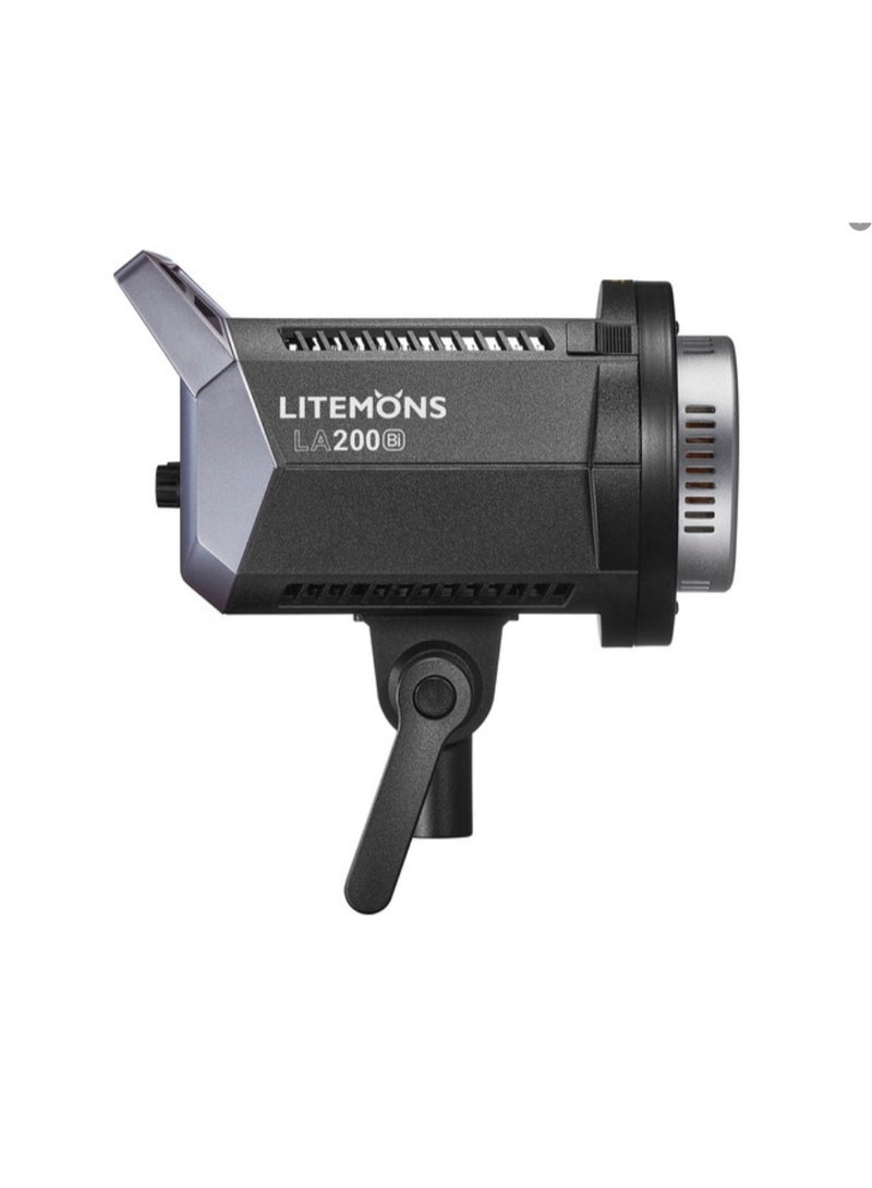 جودوكس إضاءة فيديو LED ثنائية اللون Godox Litemons LA200Bi بقدرة 200 واط بدرجة حرارة لون 2800K-6500K مع قاعدة Bowens وتحكم عبر التطبيق - Image 4