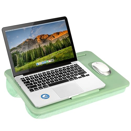 LAPGEAR Original Lap Desk – Fits Up to 17” Laptops – Sage Green – Style No. 45151 - Image 1