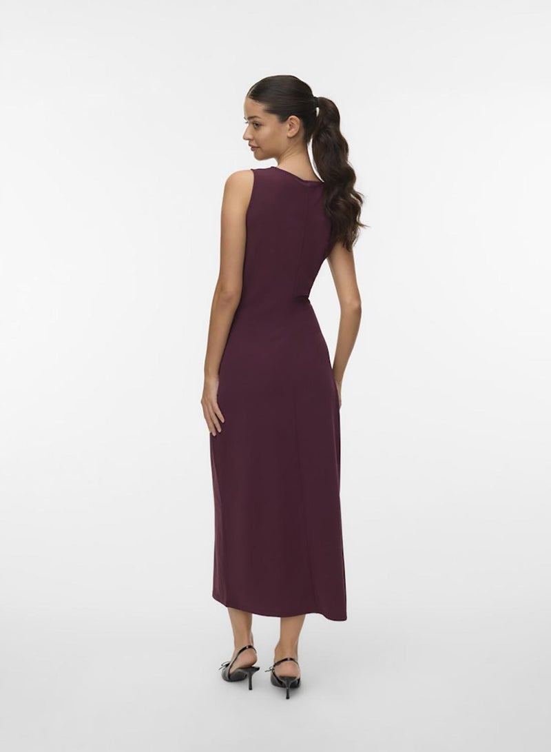 VERO MODA Vmhosanna S/L 7/8 Dress Jrs Btq Ga - Image 4
