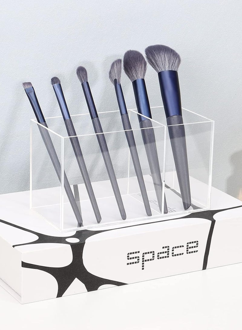 Acrylic Pen Holder – Clear Pencil Holder Desk Organizer