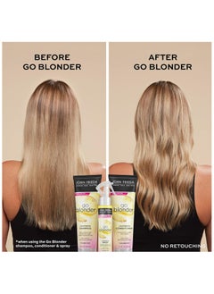 John Frieda John Frieda Sheer Blonde Go Blonder Lightening Spray, Controlled Hair Lightener to Gradually Lighten Hair, with Citrus and Chamomile BlondMend Technology 105ml  - Image 4