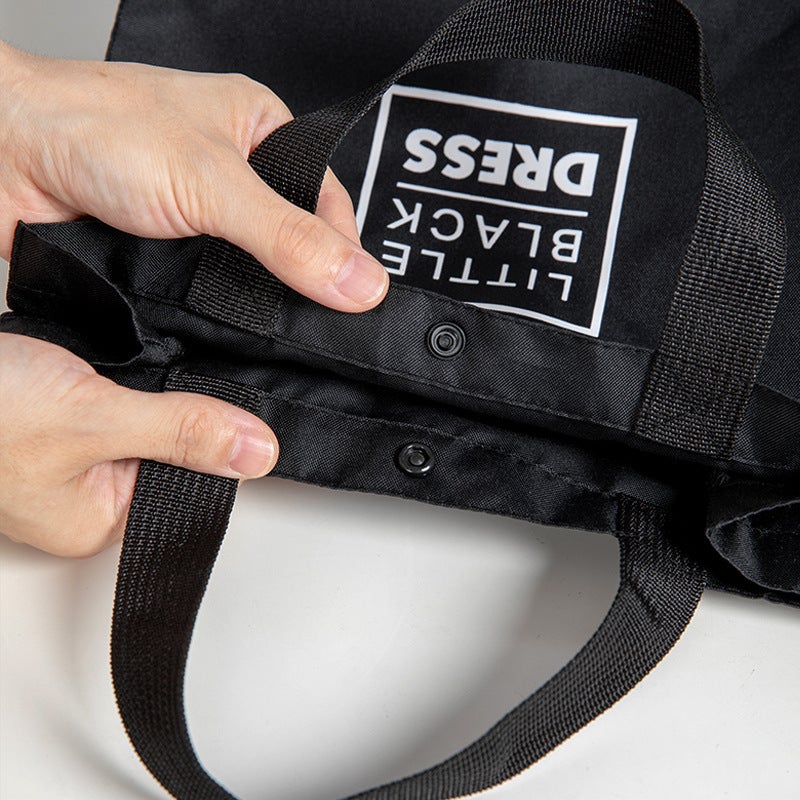 Foldable Oxford Cloth Shopping Bag Large Capacity Portable Handheld Tote - Image 4