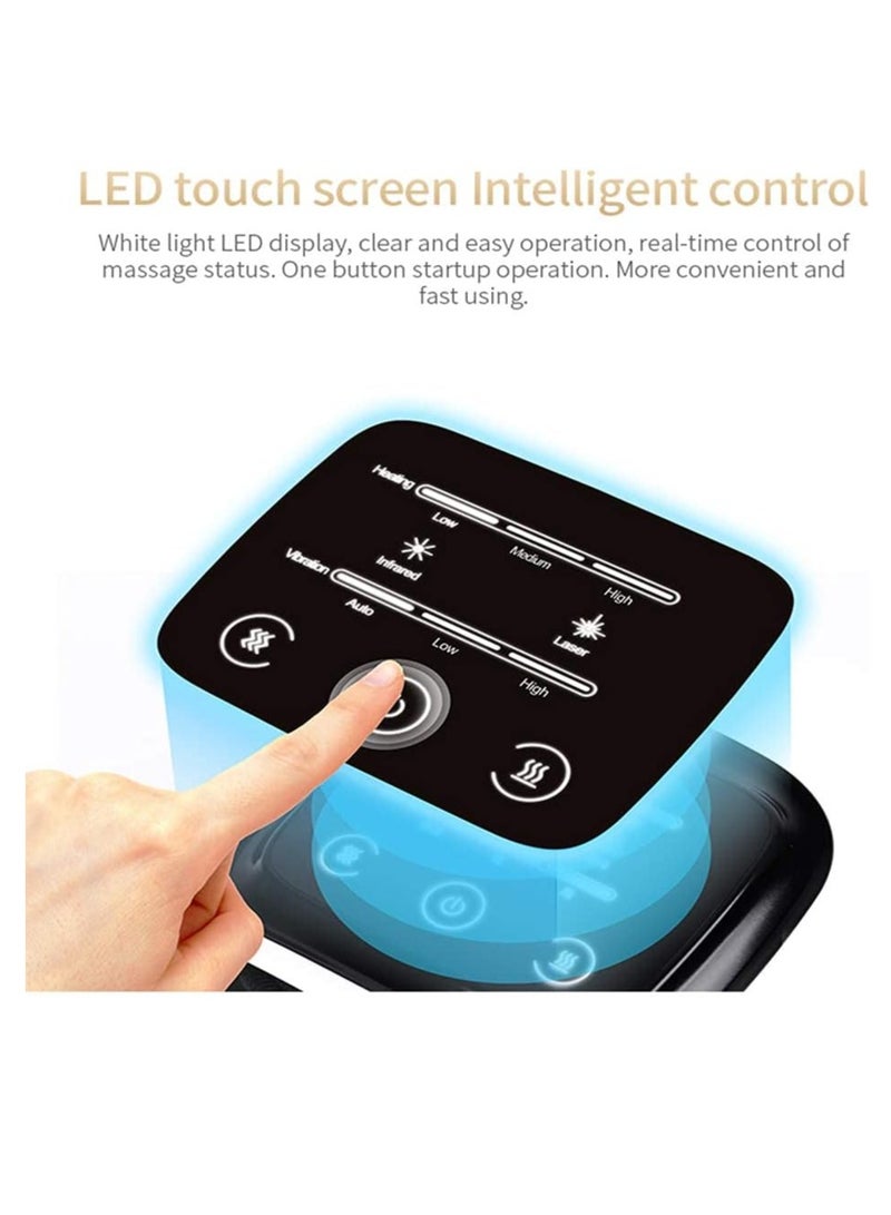 TIGER Knee Massager with Vibration & Heat – Knee Brace Wrap for Joint Pain Relief, Massage Therapy for Arthritis, Sore Muscles & Stiffness - Image 5