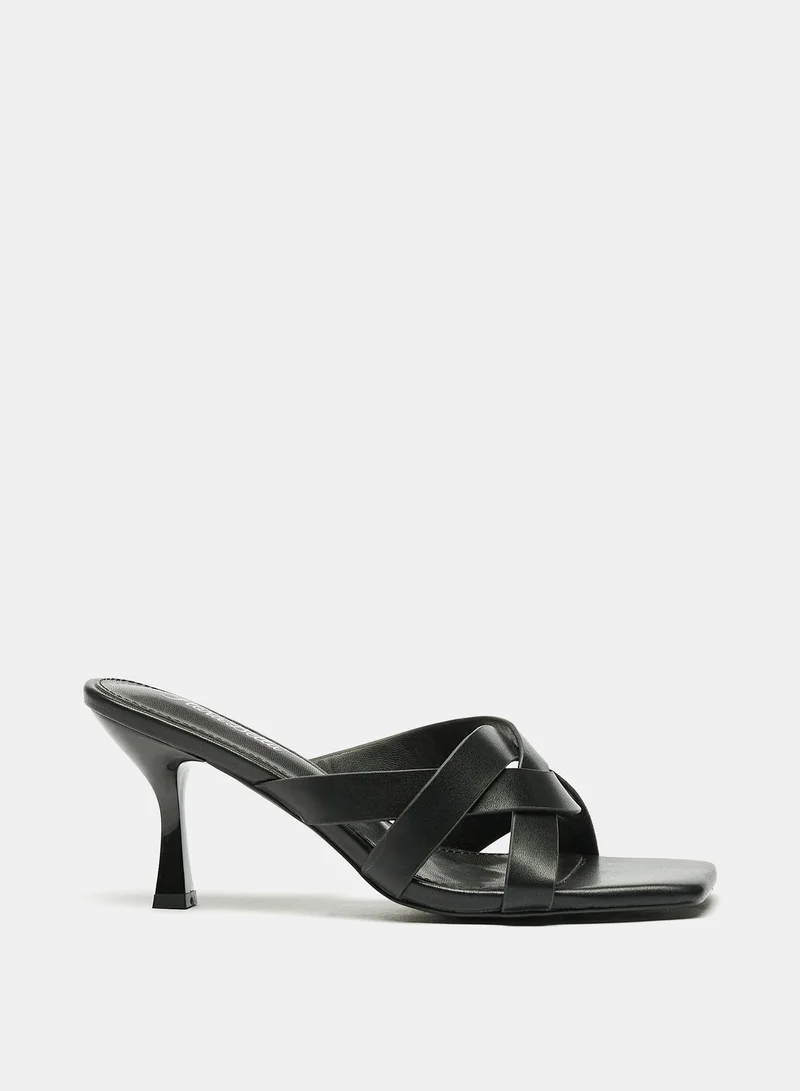 فلورا بيلا من شو إكسبرس Strappy Slip On Sandals with Stiletto Heels