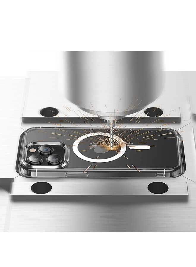 Ocean iPhone 14 Pro Max Case 6.7 Inch Slim Thin Magnetic Case, Yellowing-Resistant, Anti-Drop Shock Absorption, Anti-Scratch and Hard Back Crystal Case Cell Phone Cover for iPhone 14 Pro Max (Clear) - Image 5