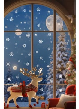 Sticker Express Snowflakes Christmas New Year Glass Door Wall Sticker Set - pzsku/ZB7C2DABCB2457450E110Z/45/_/1725725317/26333820-9762-4959-98df-9092f991bcf5