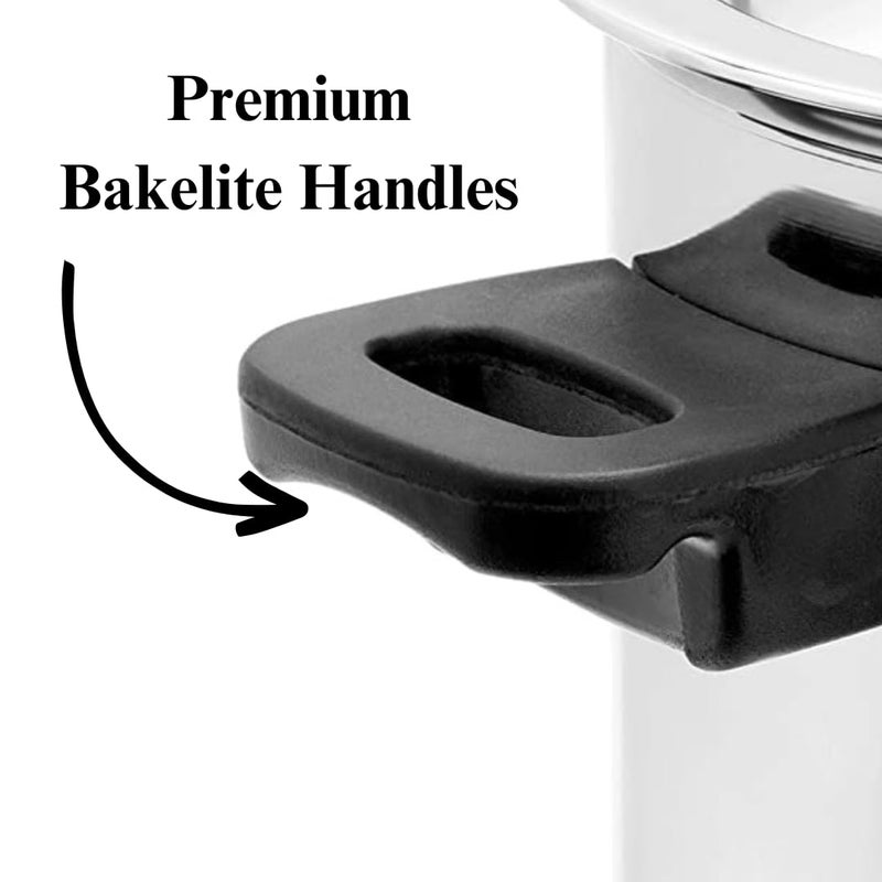 AadiVeer AadiVeer Milk Boiler | Milk Cooker | Milk Pot Spare Parts, Set of 2 Handles, Knob, Whistle and Funnel  - Image 2