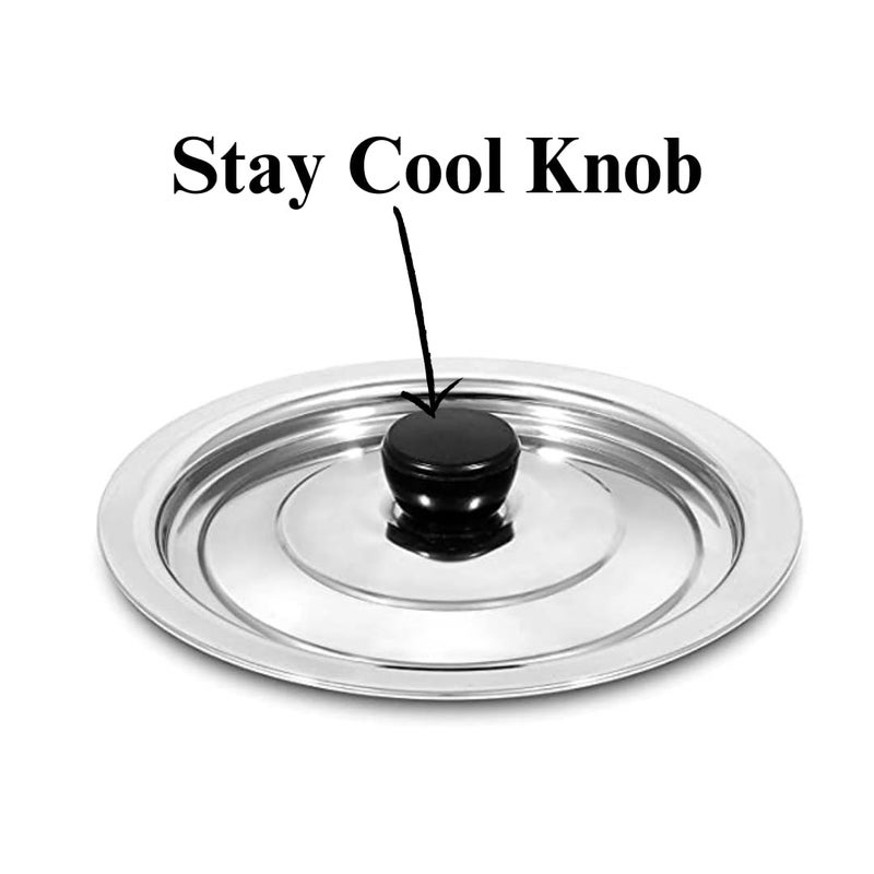 AadiVeer AadiVeer Milk Boiler | Milk Cooker | Milk Pot Spare Parts, Set of 2 Handles, Knob, Whistle and Funnel  - Image 4
