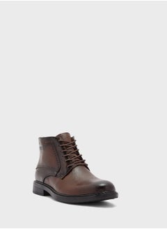Robert Wood Ankle Lace Up Formal Boots  - Image 2