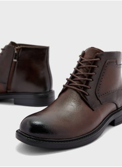 Robert Wood Ankle Lace Up Formal Boots  - Image 4