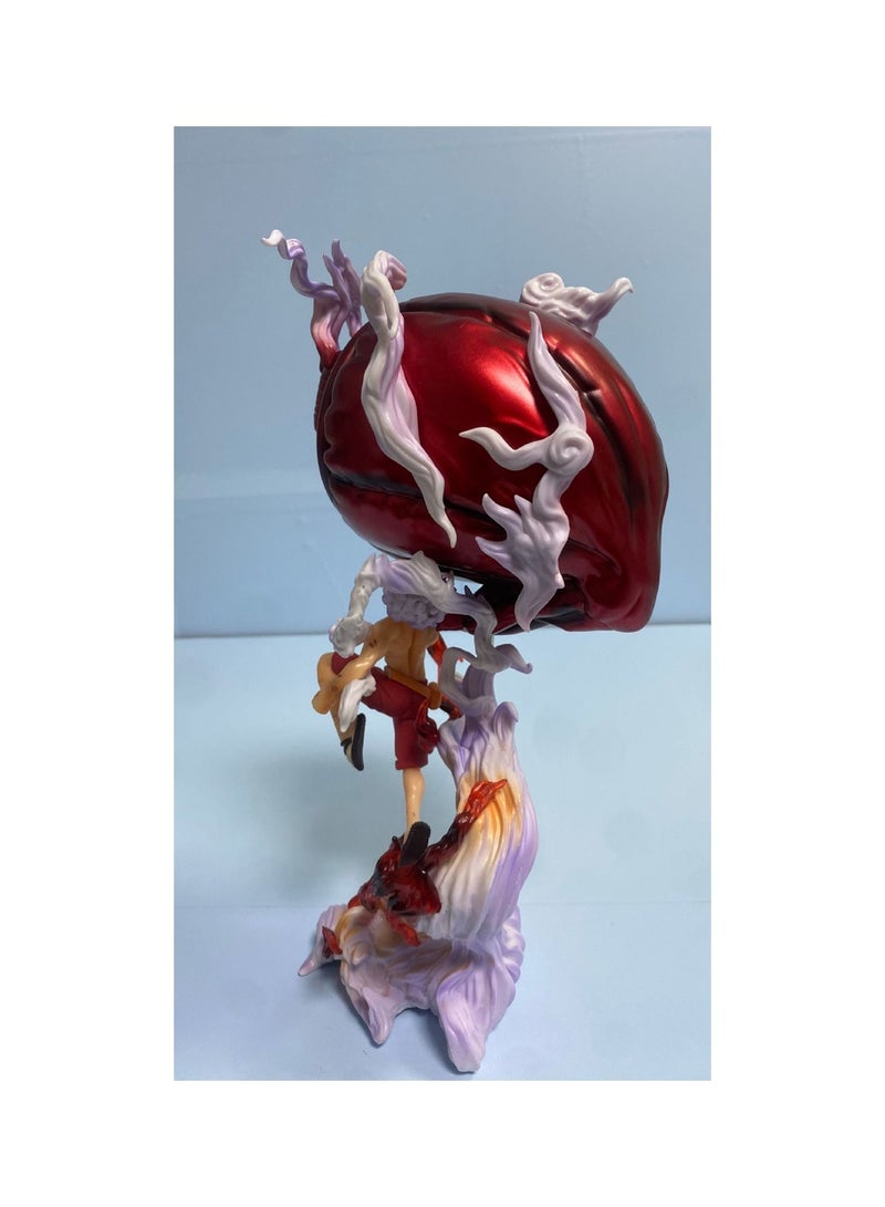 One Piece anime One Piece Straw Hats Series Third Nika Luffy Anime Model Sun  Fruit fifth Gear Big Fist Figure Model Ornament 31Cm  - Image 3