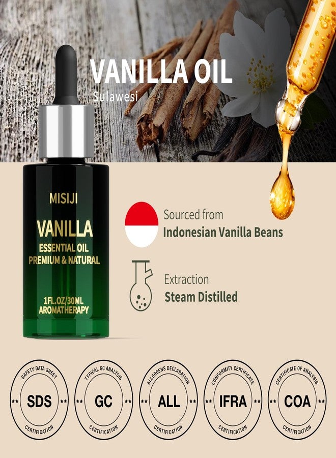 MISIJI Hand Picking Vanilla Essential Oils-Essential Oils for Diffuser for Home,Diffuser Oils Scents for Aromatherapy,Laundry,Candle&Soap Making,Humidifiers 1 FL.OZ - Image 2
