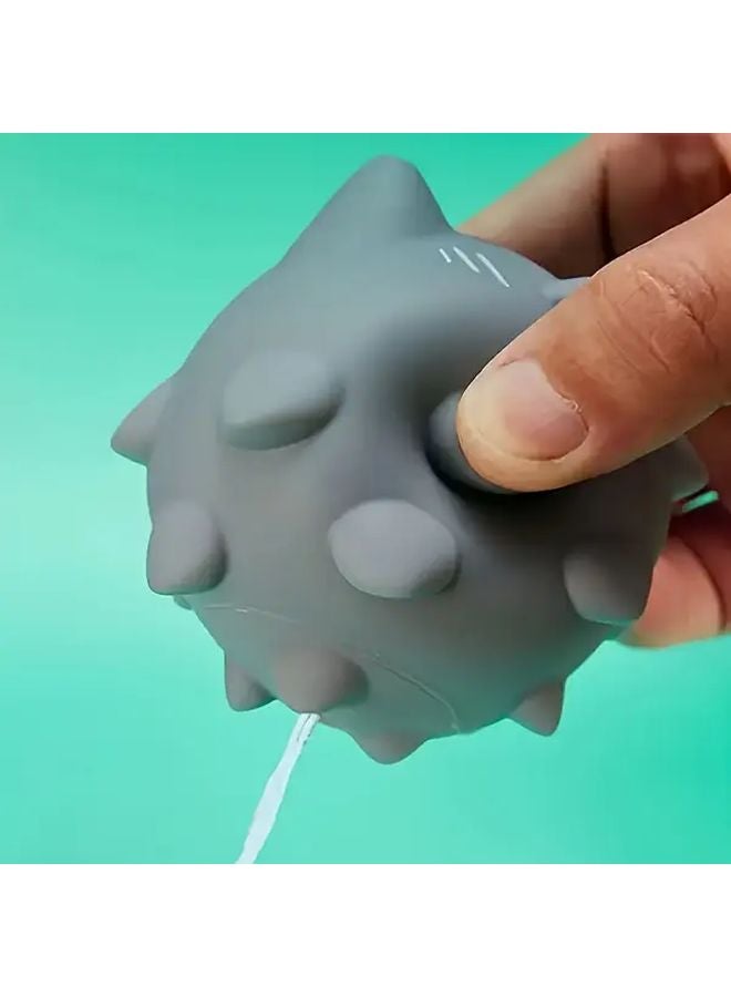 1 قطعة لعبة كرة للكلاب الصغيرة، لعبة مضغ على شكل حيوان مع صوت بدون بطارية - Image 5