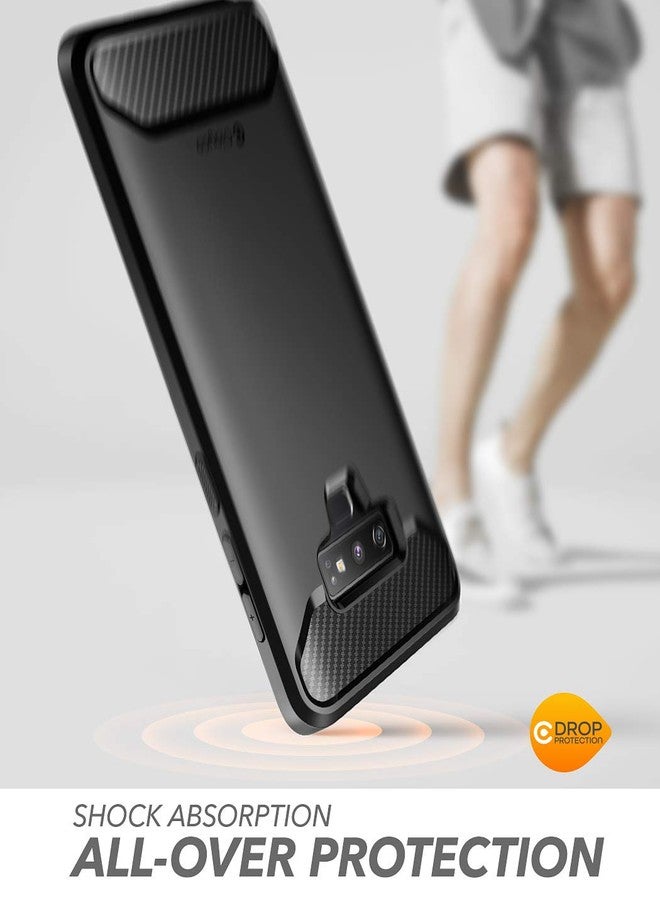 Clayco Xenon Series Case for Samsung Galaxy Note 9 (2018 Release), Full-Body Rugged Case with Built-in 3D Curved Screen Protector (Black) - Image 3