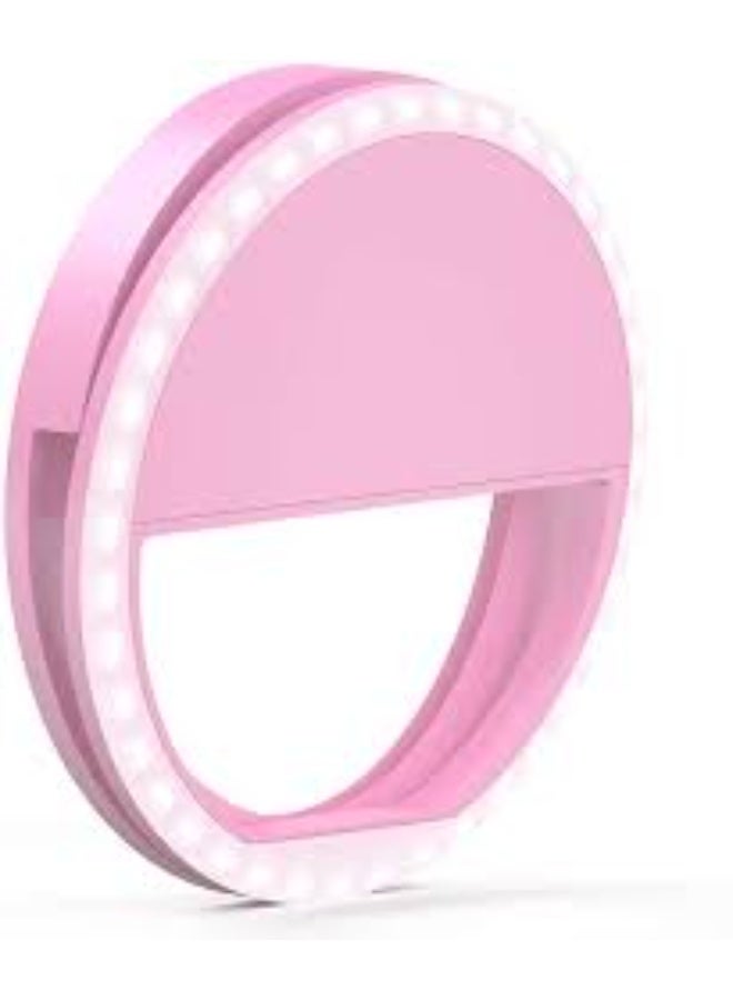 Ring Light Selfie Mobile Phone Rechargeable LED Camera Light for Video Shooting, Laptop Light for Video Conferencing (All Color Light and Flash) - Image 2