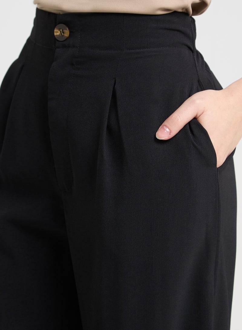 ELLA High Waisted Straight Fit Pants - Image 4