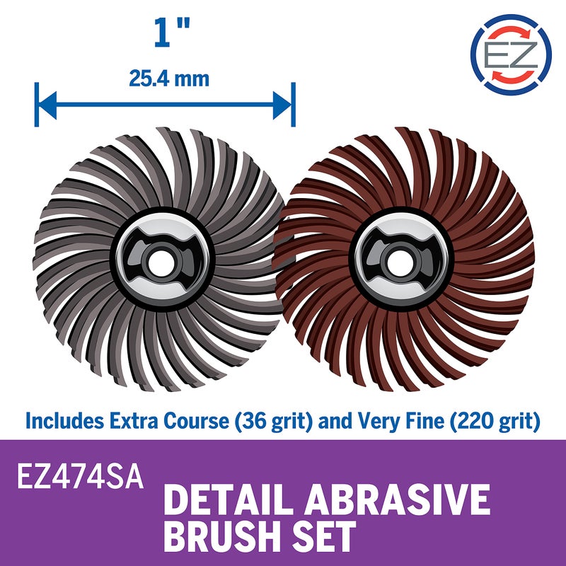 Dremel EZ474SA Fine and Coarse Detail Abrasive Brush - Image 2