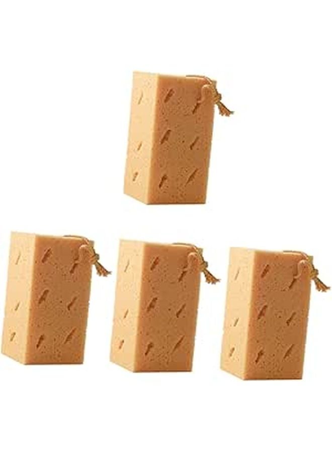 4 Pack Auto Detailing Sponge Set For Car Wash And Waxing Absorbent And Durable - Image 1