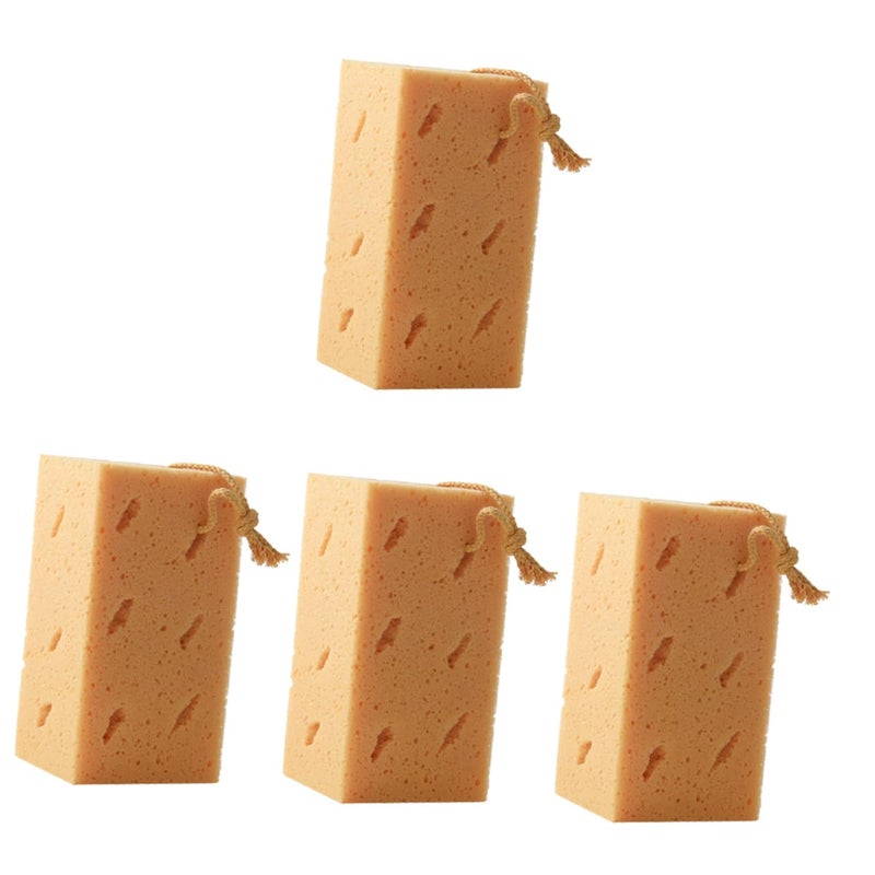 4 Pack Auto Detailing Sponge Set For Car Wash And Waxing Absorbent And Durable - Image 2