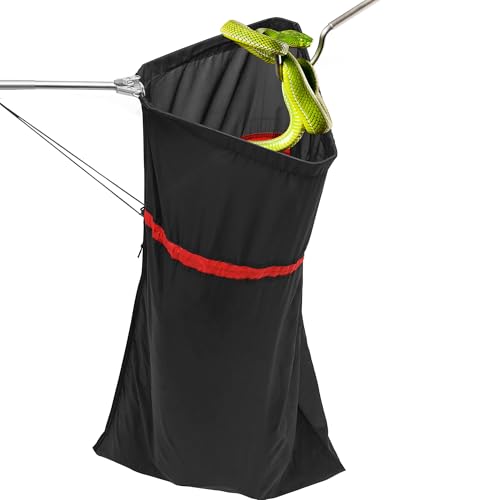 Trakem Telescopic Snake Catcher Net with Secure Drawstring – 29 to 66 Inch Adjustable Pole for Safe Transporting and Capturing All Kinds of Snakes - Image 1