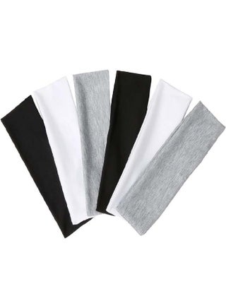 6 Pcs Hair Bands for Women's Hair Thin Cloth Headbands for Women Soft Stretchy Head Bands Solid Hair Hands - pzsku/ZB7C39356D4020999FE9CZ/45/_/1721195592/db28bbfc-ca05-4b50-8ebe-b3e6b5fc0057