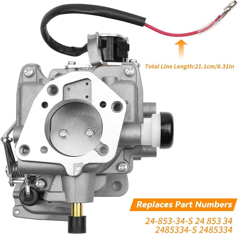 TEANTECH Carburetor Replacement for Kohler Carb CH25 CH730 740 25HP 27HP 24-853-34-S 24-853-162-S 24-853-93-S Carb - Image 4