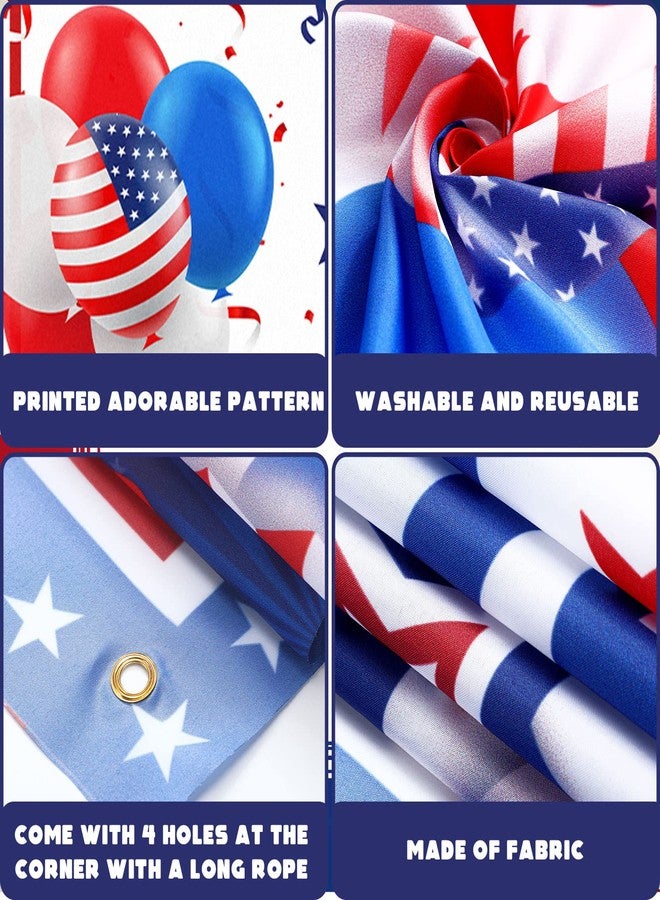 Rtteri Military Welcome Home Decorations Patriotic Soldier Welcome Home Banner America Porch Sign Door Cover Deployment Returning Homecoming Army Red White and Blue Party Banner for Party Decorations - Image 4