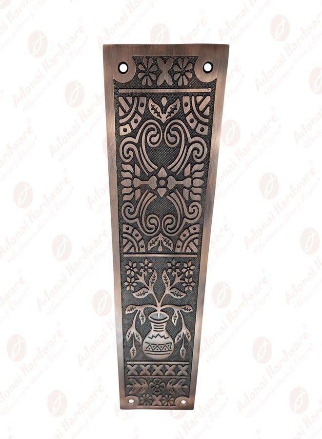 Adonai Hardware Decorative Aluminium Push Plate (15 Inch Melchizedek x 1 Pack, Antique Copper) - Image 5