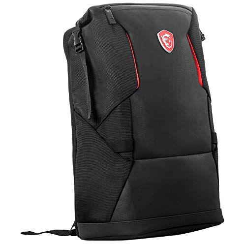 MSI Urban Raider Gaming Laptop Backpack Quick Access Padded Mesh Lightweight Polyester Exterior Fits Up to 17 Laptop Water Repelent IPX2 Medium - Image 3