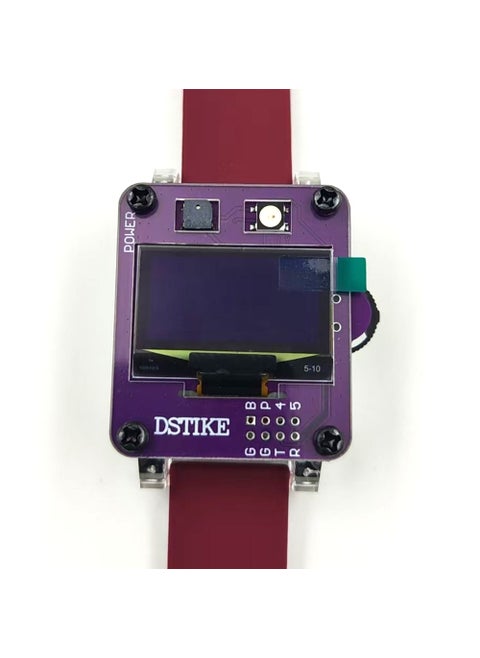 DSTIKE Deauther Watch X | ESP8266 Programmable Watch Purple