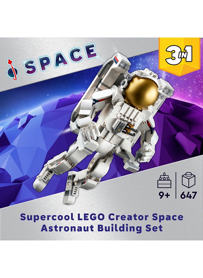 LEGO Creator Space Astronaut 3in1 Toy Set 31152 (647) Pieces  - Image 3