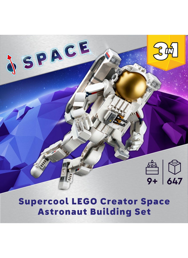 LEGO Creator Space Astronaut 3in1 Toy Set 31152 (647) Pieces  - Image 3