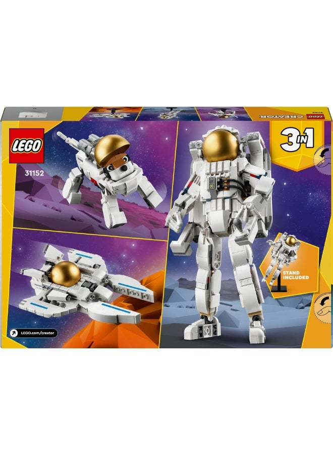Creator Space Astronaut 3in1 Toy Set 31152 (647) Pieces