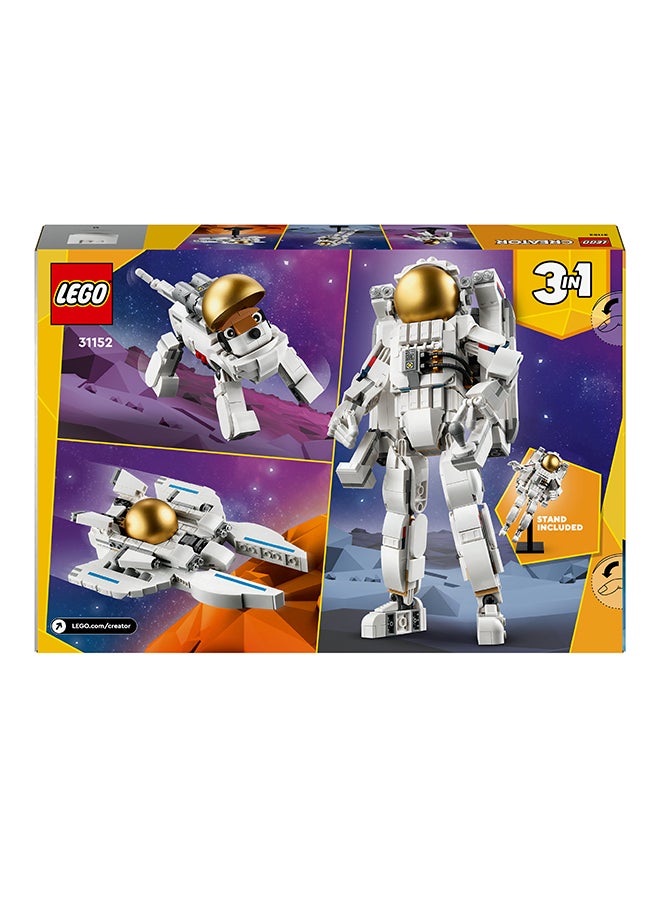 LEGO - 31152 Creator 3In1 Space Astronaut Toy To Dog Figure To Kids’ Viper Jet Model Set, Space-Themed Gift Idea For Boys And Girls Aged 9 Years Old And Over (647 Pieces) - Image 1