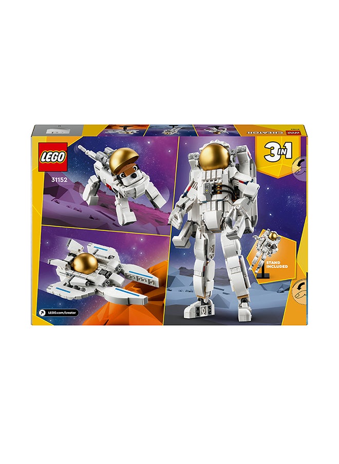 LEGO - 31152 Creator 3In1 Space Astronaut Toy To Dog Figure To Kids’ Viper Jet Model Set, Space-Themed Gift Idea For Boys And Girls Aged 9 Years Old And Over (647 Pieces) - Image 1