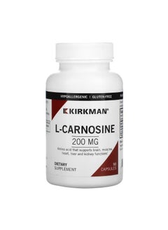 Kirkman Labs L Carnosine 200 mg 90 Capsules  - Image 1