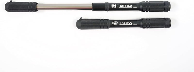 SILCA Tattico Mini Bike Pump – Frame Mount Bicycle Pump with Expandable Hose and Lever Lock – Lightweight and Mountable to Gravel, Mountain, and Road Bicycles – Up to 100 PSI - Image 3