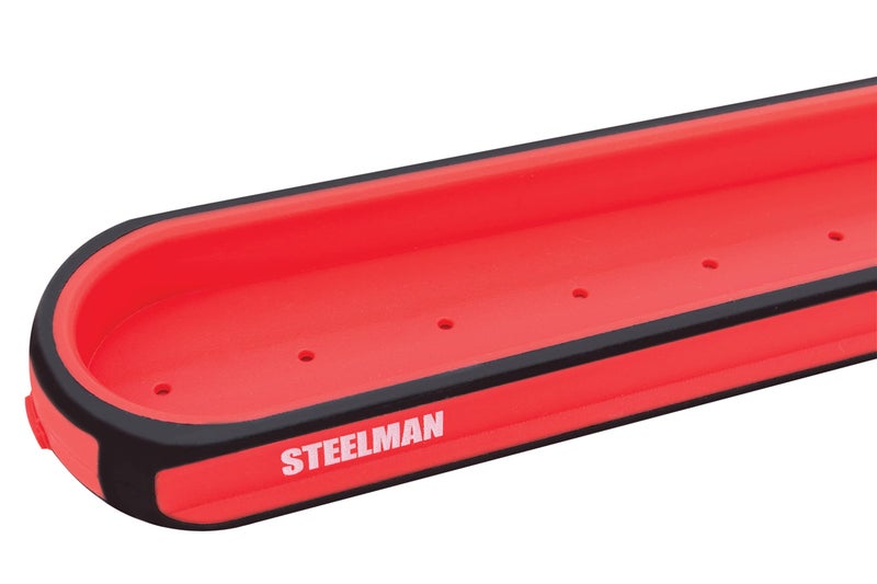 Steelman 75104 Small 6-Inch Long Magnetic Steel Socket Storage and Parts Accessory Tray - Image 2