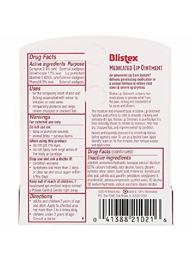 Blistex Medicated Lip Ointment 0.21 Oz (Pack Of 8) - Image 4