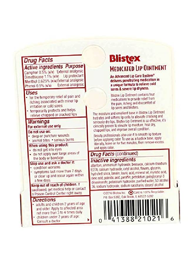 Blistex Medicated Lip Ointment 0.21 Oz (Pack Of 8) - Image 5