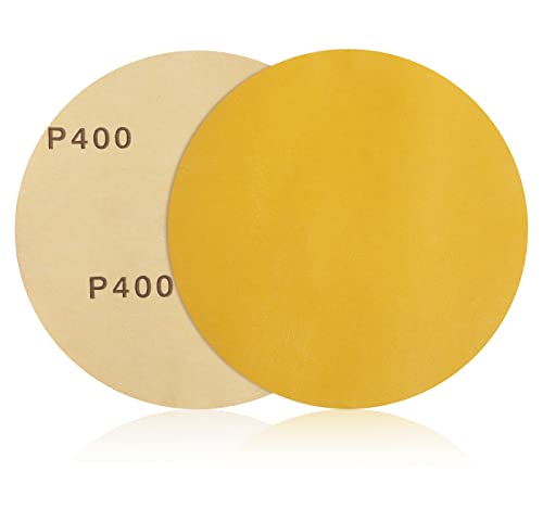 MIDO PROFESSIONAL ABRASIVE 100 PCS PSA Sanding Discs 6 Inch Sanding Discs Self Stick 400 Grit Aluminum Oxide Round Sandpaper - Image 2