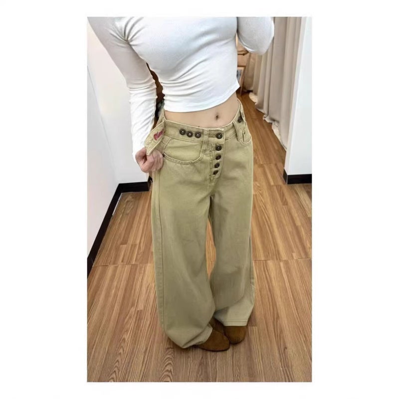 Unisex Casual Daily Denim Jeans - Image 3