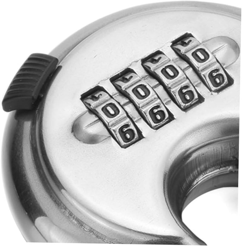 Jojofuny 4 Digit Combination Padlock Outdoor Use Secure Rvs Luggage Doors Easy Reset Black - Image 5