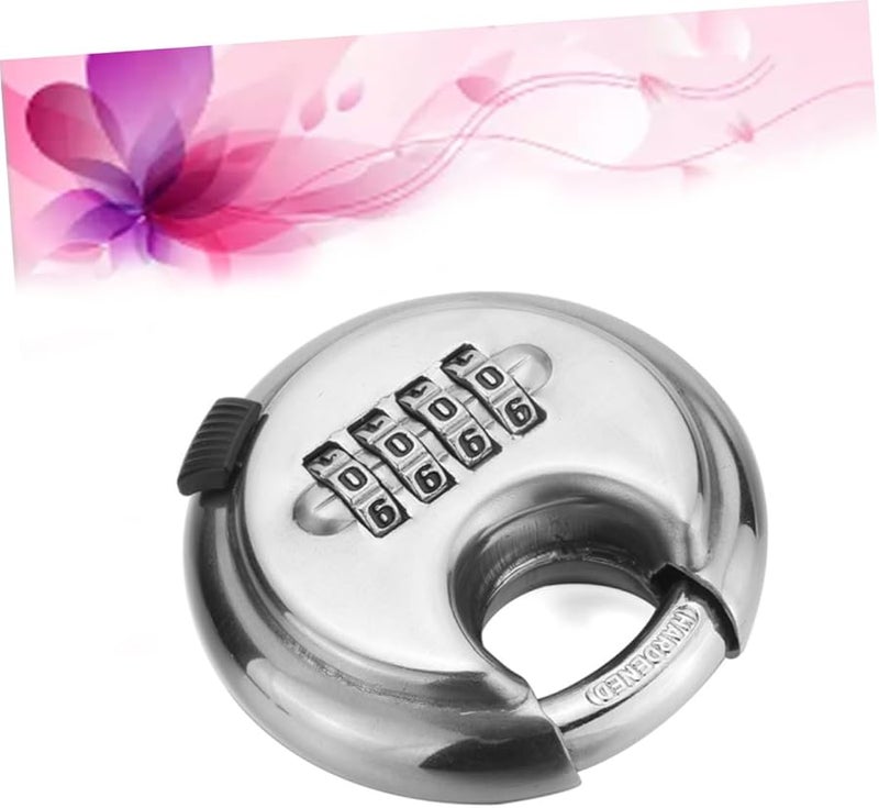 Jojofuny 4 Digit Combination Padlock Outdoor Use Secure Rvs Luggage Doors Easy Reset Black - Image 3